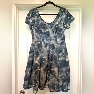 Modcloth Bea and Dot Universal Constellation dress 1X